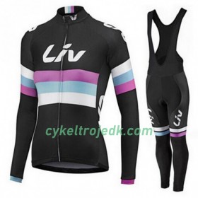 Cykeltøj Langærmet + Bib Cykelbukser Dame 2015 CCC Liv N001